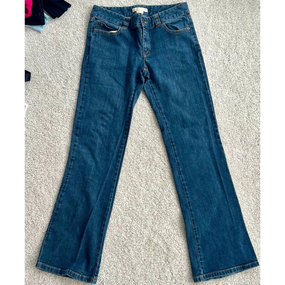 MICHAEL Michael Kors Dark Blue Boot Cut Jeans